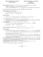 Đề thi thử THPT quốc gia năm 2015 môn toán (đề số 1)