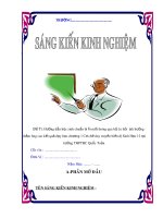 Hướng dẫn học sinh chuẩn bị bài mới thông qua bộ câu hỏi định hướng nhằm nâng cao kết quả dạy học chương 1 Cơ chế duy truyền biến dị Sinh Học 12 tại trường THPTBC Quốc Toản