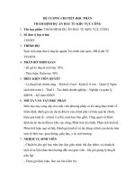 Đề cương chi tiết học phần Thẩm định dự án đầu tư khu vực công (45 tiết) (ĐH Kinh tế TP.HCM)