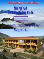 Slide văn 9 Lặng lẽ Sa Pa _THCS Chà Nưa