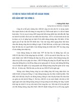 Báo cáo khoa học Cơ hội và thách thức đối với ASEAN trong bối cảnh hợp tác Đông Á