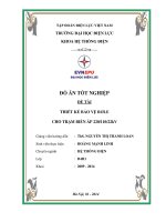 Đồ án tốt nghiệp Hệ thống điện    hoàng mạnh linh