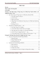 BÁO CÁO THỰC TẬPSẢN XUẤT NGÀNH MAY TẠI Tổng Công Ty Cổ Phần May Nhà Bè  NỘI DUNG: Công Tác Chuẩn Bị Sản Xuất Mã Hàng