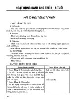 Giáo án mầm non khám phá môi trường xung quanh phần 2 – nguyễn thị bích thủy, nguyễn thị lết