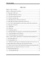 Nghiên cứu ảnh hưởng của một số yếu tố đến khả năng sinh trưởng, phát triển và hoạt tính amylase của chủng nấm men saccharomyces cerevisiae phân lập từ các nguồn tự nhiên