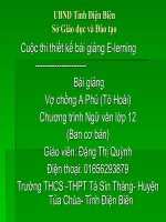 Slide văn 12 Vợ chồng A Phủ (Tô Hoài) _Thị QUỳnh