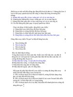 MỘT SỐ CÂU HỎI TRẮC NGHIỆM VỀ DÒNG ĐIỆN XOAY CHIỀU