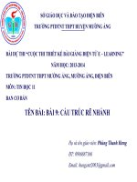 Slide tin học 11 bài 9 cấu trúc rẽ nhánh _P.T Hưng