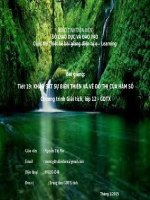 Slide tóan 12 KHẢO SÁT SỰ BIẾN THIÊN VÀ VẼ ĐỒ THỊ CỦA HÀM SỐ _Thị Mơ