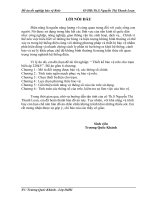 Đồ án tốt nghiệp Hệ thống điện  trương quốc khánh