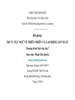 Slide văn 8 TỤC NGỮ VỀ THIÊN NHIÊN VÀ LAO ĐỘNG SẢN XUẤT _Thu QUyên