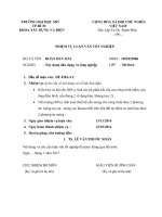 đồ án tốt nghiệp  THiết kế công trình  đoàn huy hải   thầy lê văn phước nhân