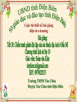 Slide sử 10 Chiến tranh giành độc lập của các thuộc địa Anh ở Bắc Mĩ _Văn Kiên