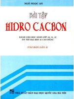 Bài tập hidrocacbon   ngô ngọc an