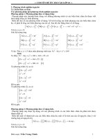 Chuyên đề: Phương trình nghiệm nguyên.