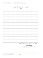 ĐỒ ÁN CHUYÊN NGÀNH CÔNG NGHỆ MAY ĐỀ TÀI: NGUYÊN TẮC KIỂM TRA NGUYÊN PHỤ LIỆU MAY TẠI XÍ NGHIỆP MAY V JEAN NHÀ BÈ