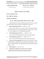 Đồ án tốt nghiệp Hệ thống điện  nghiem van lap