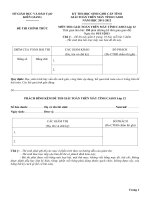 GIAI TOÁN TRÊN MÁY TÍNH CASIO CẤP TÍNH