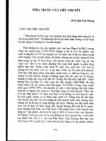 Báo cáo Phía trước của tiểu thuyết