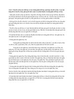 ĐỀ CƯƠNG ÔN TẬP MÔN Chủ Nghĩa Mác Lê Nin