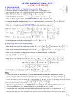 VẬT LÝ THPT - CHUYÊN ĐỀ GIAO ĐỘNG SÓNG