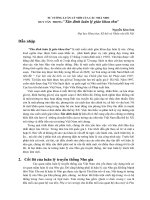 Báo cáo văn học Tư tưởng luân lý mới của các nhà nho Duy Tân trong “Tân đính luân lý giáo khoa thư”