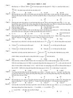 BÀI TẬP VẬT LÝ THPT - ĐIỆN XOAY CHIỀU 2-2012