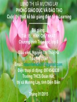 Slide tóan 8 HÌNH CHỮ NHẬT _Thúy Hà ft Thị Thiết