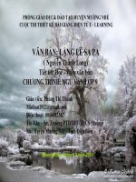 Slide văn 9 LẶNG LẼ SA PA _Thị Thanh