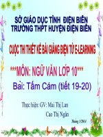 Slide văn 10 Tấm Cám _Lan ft Ngân