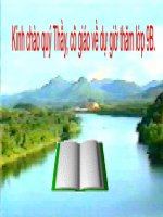 Bài giảng đồ thị hàm số y = ax + b