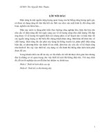 Đồ án tốt nghiệp Hệ thống điện    bùi minh dương