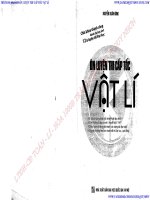 Ôn luyện thi cấp tốc vật lý