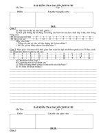 Kiểm tra 1 tiết toán lớp 7 chương III