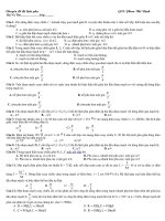 VẬT LÝ THPT - CHUYÊN ĐỀ ĐỘ LỆCH PHA