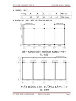 đồ án bê tông cốt thép