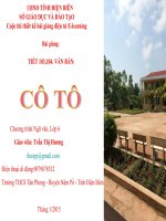 Slide văn 6 CÔ TÔ _Thị Hương