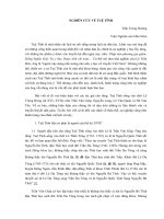 Báo cáo văn học NGHIÊN CỨU VỀ TUỆ TĨNH