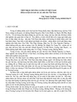 Báo cáo văn học Tiếp nhận Trương Lương ở Việt Nam