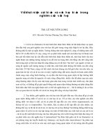 Báo cáo Về khái niệm cái kì ảo và văn học kì ảo trong nghiên cứu văn học