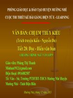 Slide văn 9 CHỊ EM THÚY KIỀU _Thị Thanh