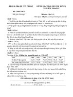 ĐỀ THI CHỌN HỌC SINH GIỎI CẤP HUYỆN 20142015