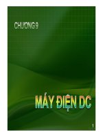 CHƯƠNG 9 MÁY ĐIỆN DC
