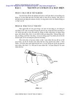 Giáo trình môn học kỹ thuật điện