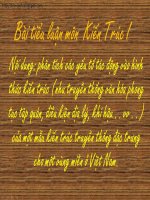 [Tiểu luận] Nhà trình tường của đồng bào Hà Nhì - Lào Cai