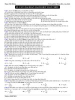 CÁC LOẠI ĐOẠN MẠCH XOAY CHIỀU - 43 CÂU