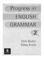 Progress in English Grammar 2