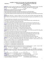 LUYỆN ĐỀ MÔN VẬT LÝ TRƯỚC KÌ THI QUỐC GIA THPT 2015 - ĐỀ SỐ 2
