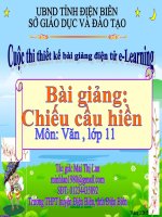 Slide văn 11 Chiếu cầu hiền _Thị Lan