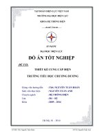 Đồ án tốt nghiệp Hệ thống điện     nguyen tuan anh